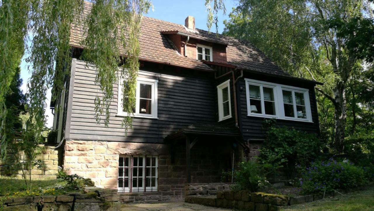 Villa "Haus Am Knobben" Uslar Esterno foto